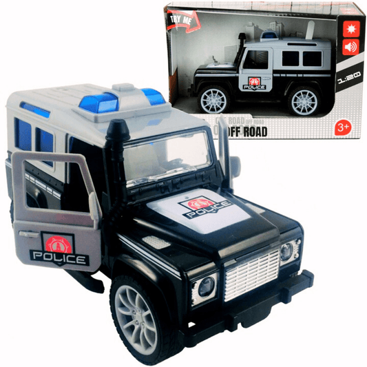 1:20 Friction Defender Jeep – Light & Sound Fun for Kids 3+ - Nesh Kids Store
