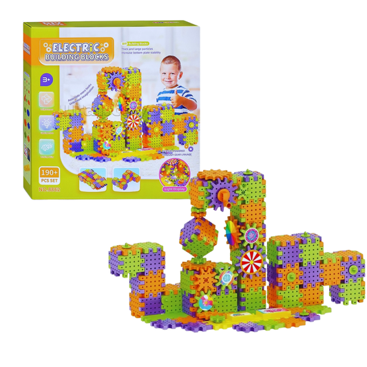 190-Piece Construction Block Set 3+