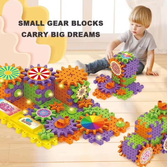 190 - Piece Construction Block Set 3+ - Nesh Kids Store