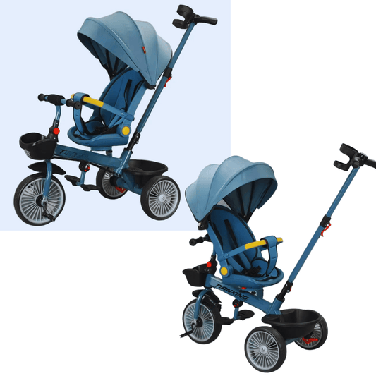 2-in-1 Stroller Tricycle – Perfect for 1 Year & Above - 688