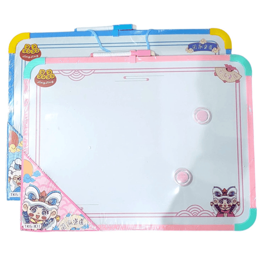 2 - Side Whiteboard with Marker & Eraser (40cm x 30cm) - Nesh Kids Store