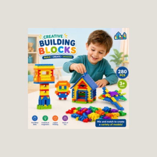 280 PCS Creative Multi - Model Building Bricks Toy 3+ - Nesh Kids Store
