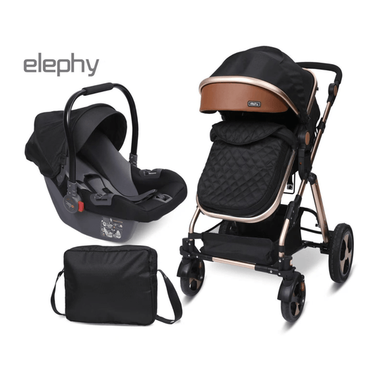 3 in 1 Burbay elephy multifunction baby travel system 808C - Nesh Kids Store