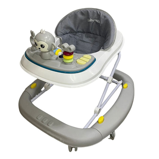 3-in-1 Infant & Baby Activity Walker with Monkey Toy (612)