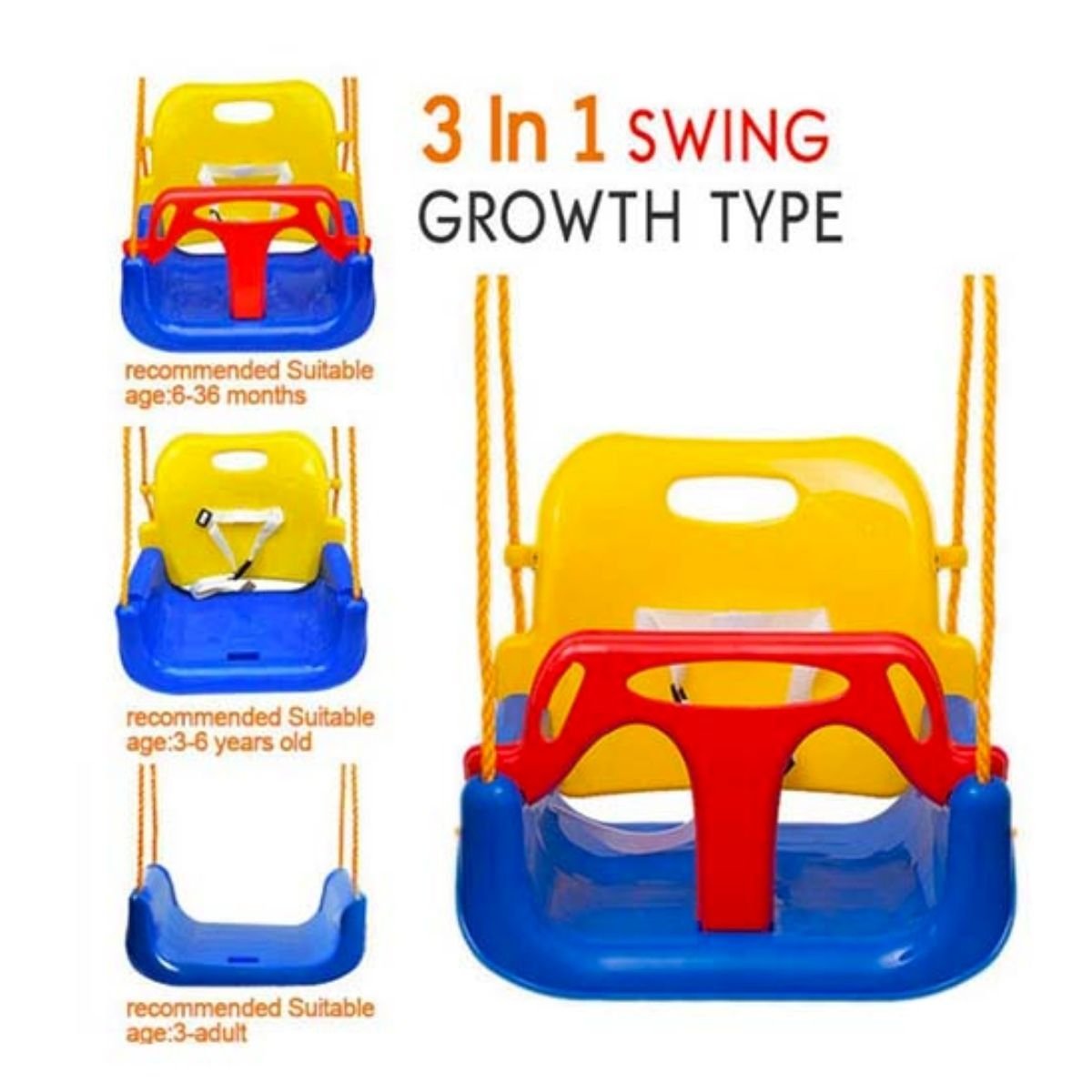 Swings, Slides, Activity Centers