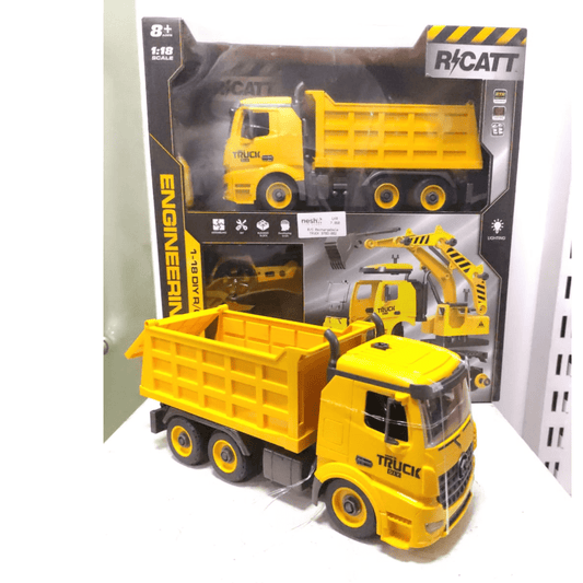 3 - in - 1 Remote Control Tipper Truck Toy – Build, Play, Explore!: - Nesh Kids Store