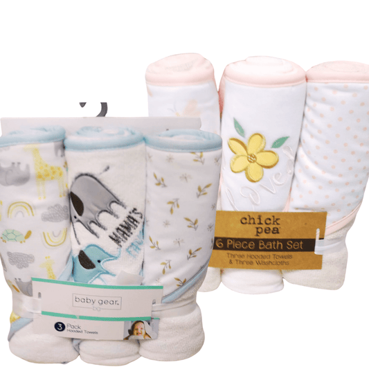 3 Piece hooded towel