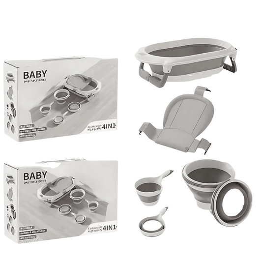4-in-1 Portable Baby Bathtub Set -BCRJ-317