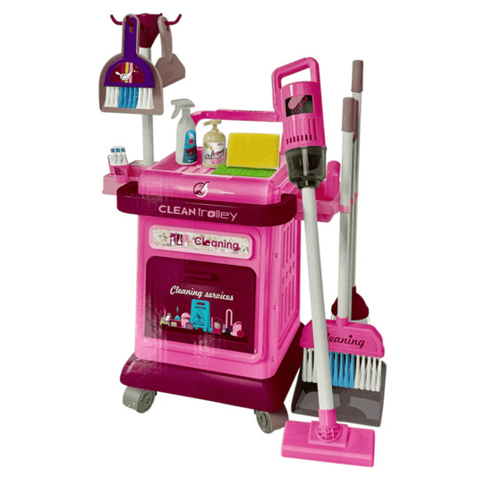 40-Piece Children's Cleaning Set with Functional Vacuum Cleaner (Ages 3+) - Nesh Kids Store