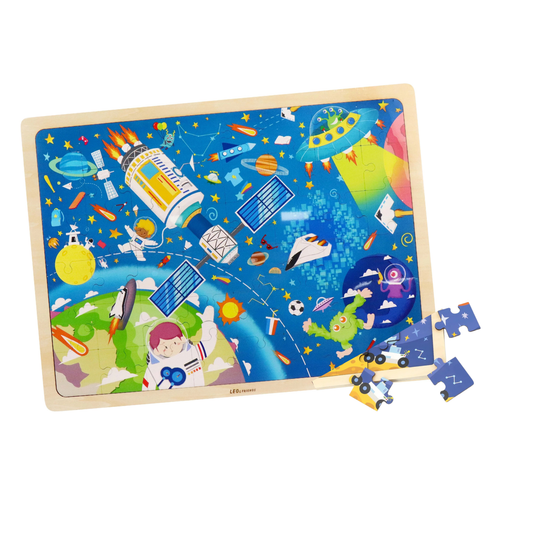 48-Piece Space Exploration Puzzle 3+