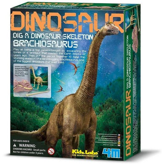 4M KidzLabs Dig a Brachiosaurus Skeleton - Nesh Kids Store