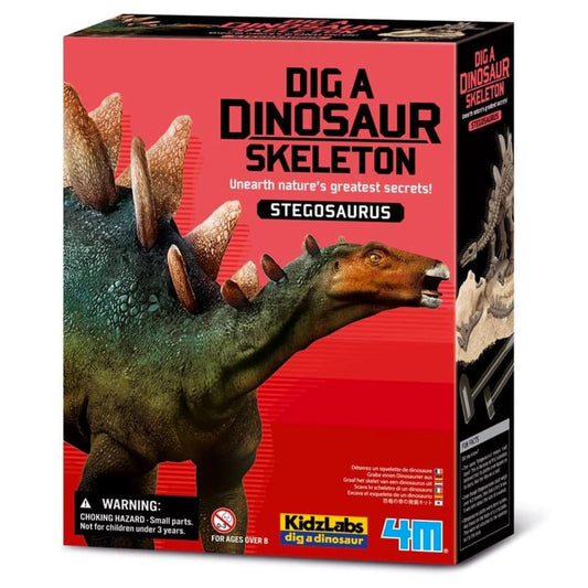 4M KidzLabs Dig a Dinosaur Skeleton - Stegosaurus - Nesh Kids Store