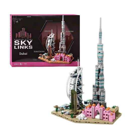 593 - Piece Building Block Set - Dubai 6+ - Nesh Kids Store