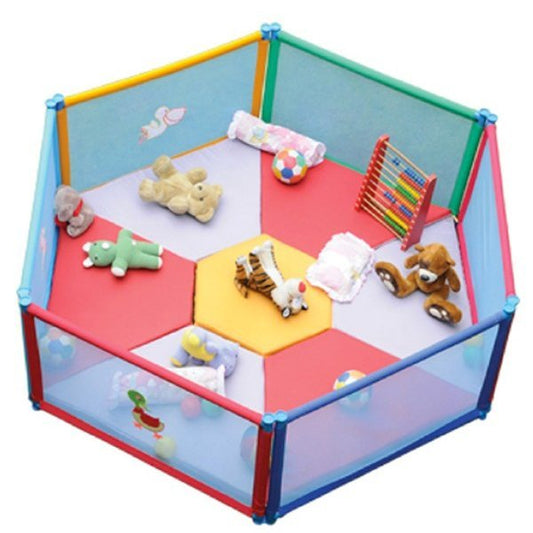 6 Panel Playpen (Poco Casa) - without Mattress