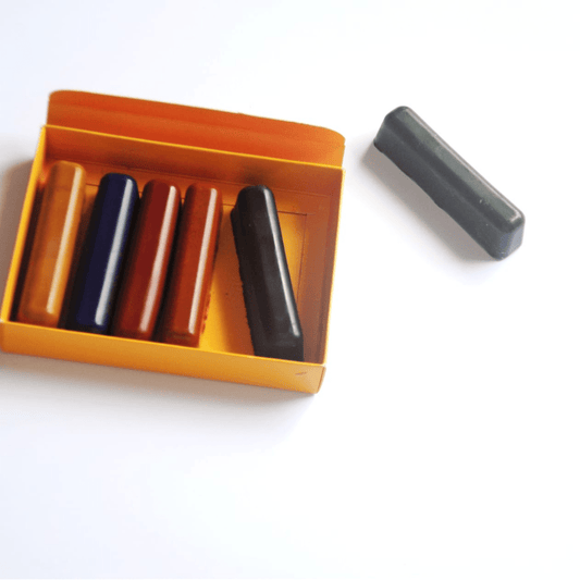 6-Piece Non-Toxic & Handmade Organic Beeswax Toddler Crayon Fingers - Nesh Kids Store