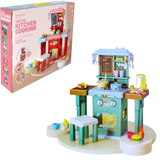 64 PCS Kitchen Play Set - Nesh Kids Store