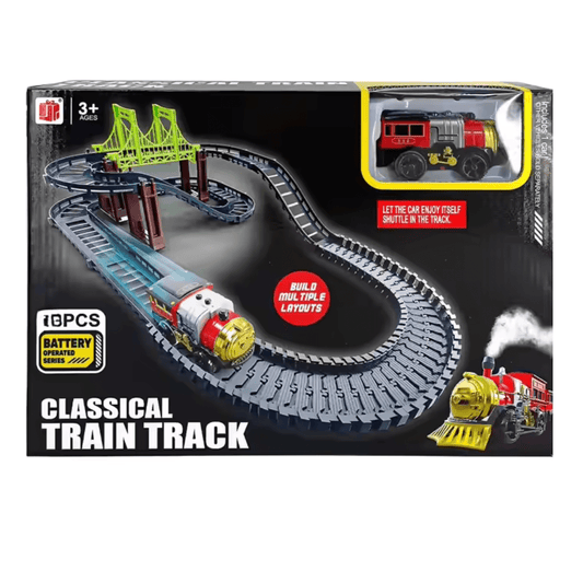 67 - Piece Classic Train Set (Battery Operated) - Nesh Kids Store