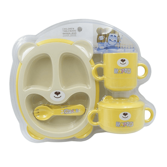 7 - Piece Bamboo Fiber Dinnerware Set - Nesh Kids Store