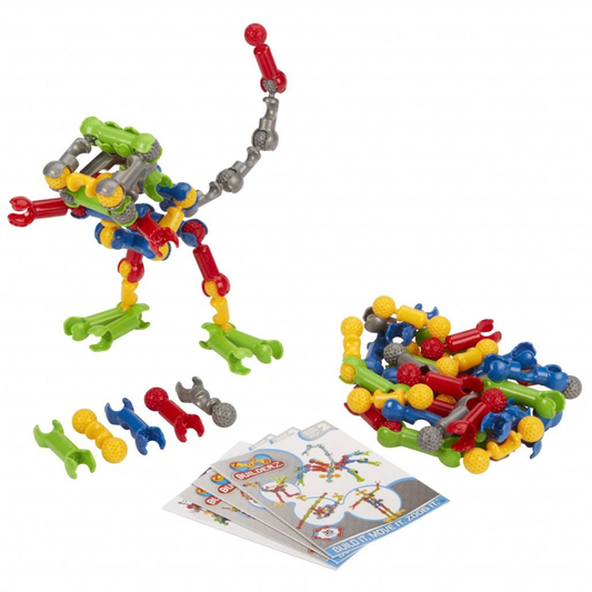 75 PCS Rods Blocks – Building & Construction Set (3+ Years) - Nesh Kids Store