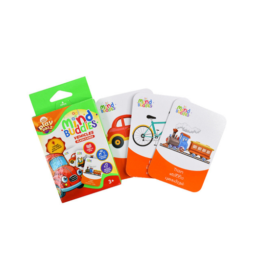 Atlas Eduaids Flash Cards – Vehicles (20 Cards)