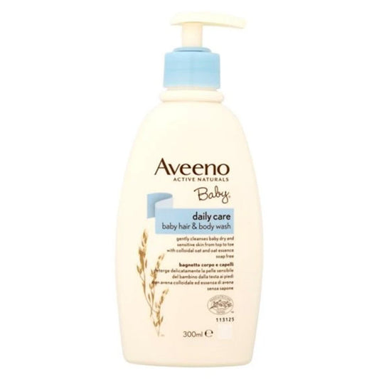 Aveeno Baby Daily Care Baby Hair & Body Wash 300ml - Nesh Kids Store