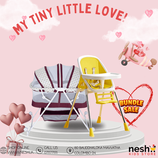 Baby Crib For Newborns , 3 In 1 Feeding Chair - Nesh Kids Store