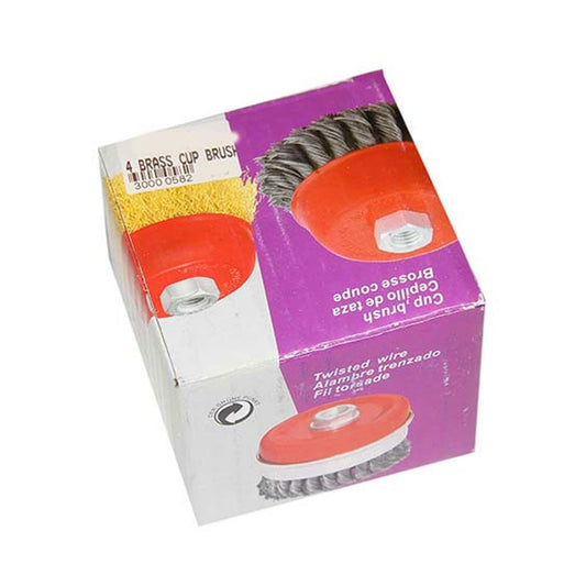 Brass Cup Brush (4') - Nesh Kids Store