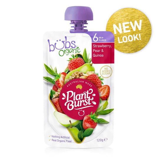 Bubs® Organic Strawberry, Pear and Quinoa - Nesh Kids Store
