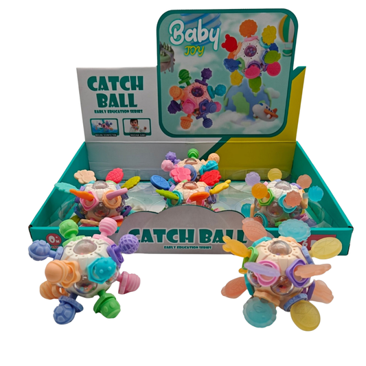Catch Ball Baby Teether Rattle – 3M+ (Each) - Nesh Kids Store