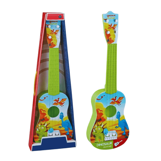Children's Plastic Guitar with Dinosaurs - Nesh Kids Store