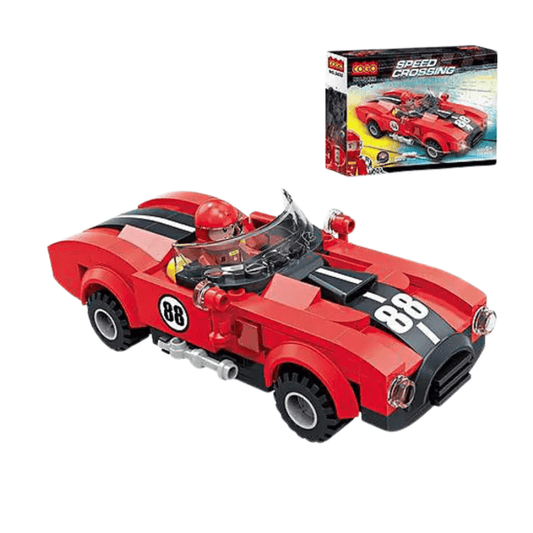 COGO 3432 – Red Muscle Car (173 pcs) - Nesh Kids Store