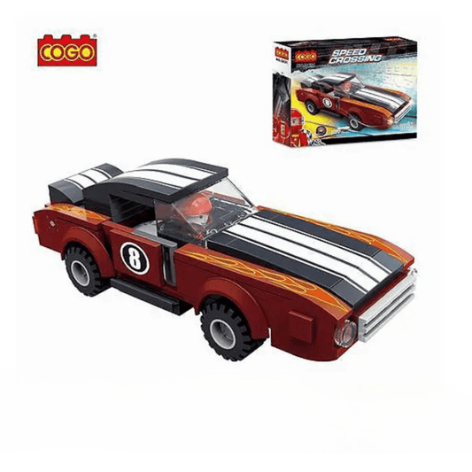 COGO Speed Crossing Muscle Car Brown 3431 – 157 - Piece - Nesh Kids Store