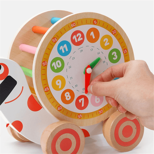 Colorful Puppy Pull Toy – Multi - Activity Learning Toy - Nesh Kids Store