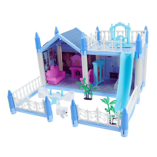 DIY Miniature Dollhouse with Furniture – Perfect for 5 - Year - Olds - Nesh Kids Store