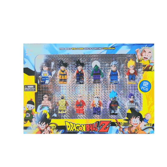 Dragonball Z Blocks Figurines – 12 Piece Set 3+ - Nesh Kids Store