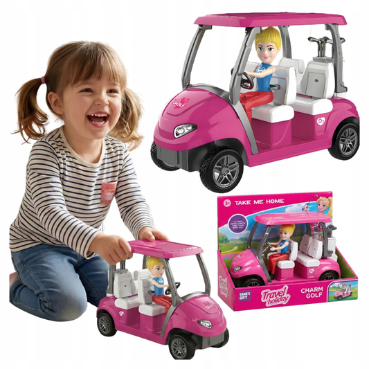 Elegant Pink Charm Golf Travel Holiday 3+ - Nesh Kids Store