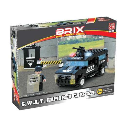 EMCO BRIX S.W.A.T.Armored Carrier (6+) - Nesh Kids Store