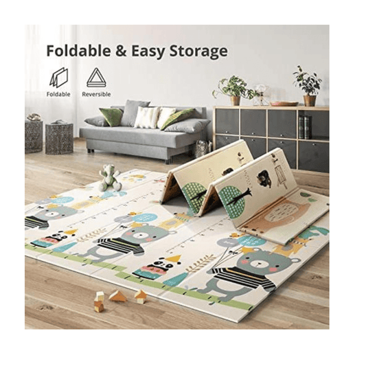 Foam Floor Mat Foldable (2.0m x 1.8m and 1.8m x1.5m) - Nesh Kids Store