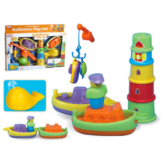 Fun Time - Lighthouse Pile Up Fun Bathtime Set - Nesh Kids Store