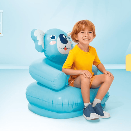 Intex Inflatable Happy Animal Chair (Model 68556) - Nesh Kids Store