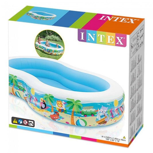 Intex Swim Center Seashore Pool (56490) - Nesh Kids Store