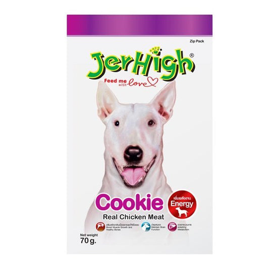 Jerhigh Chicken Cookie Dog Snacks 70g - Nesh Kids Store