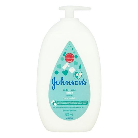 Johnson's Milk & Rice Face & Body Lotion, 500ml - Nesh Kids Store