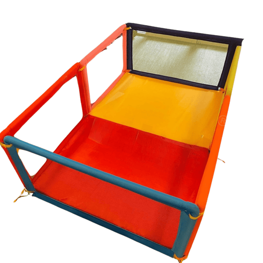 Kemi 4 Panel Baby Playpen (6 x 4 ft) with 2 - Inch Mattress - Nesh Kids Store