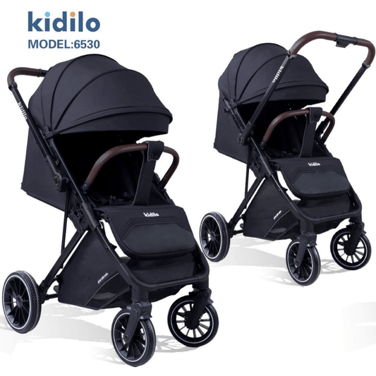 KIDILO BABY STROLLER LIGHT WEIGHT - Adjustable Handle both Side - 6530 - Nesh Kids Store