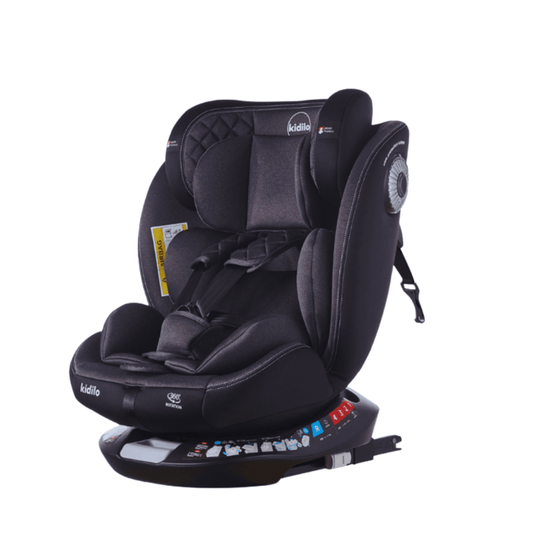 Kidilo G406 isofix 360 rotatable car seat (0 kg - 36 kg) - Nesh Kids Store