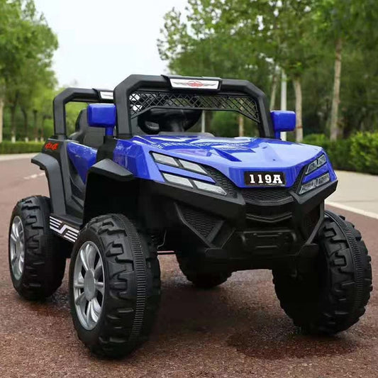 Kids Ride on Jeep with 12V Rechargeable Battery, Music, Lights and Remote Control - 119A - Nesh Kids Store