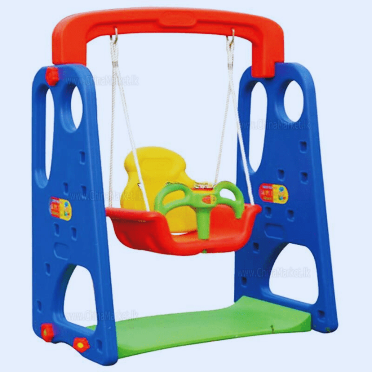 Swings, Slides, Activity Centers