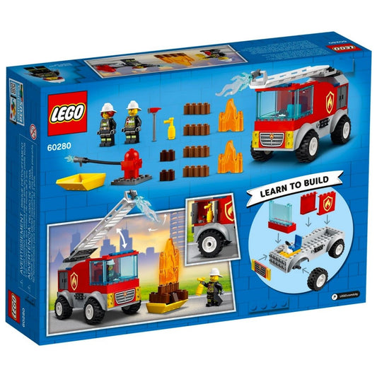Lego City Fire Ladder Truck (60280) - Nesh Kids Store
