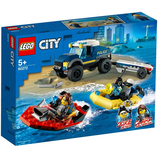LEGO City Police Boat Transport (60272) - Nesh Kids Store
